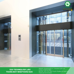 Thang máy vách kính Hitachi yêu cầu tải trọng tối thiểu 825kg đến 1050kg