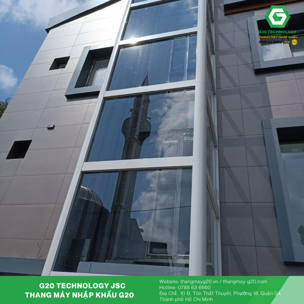 Khám phá thang máy kính ngoài trời MPLift