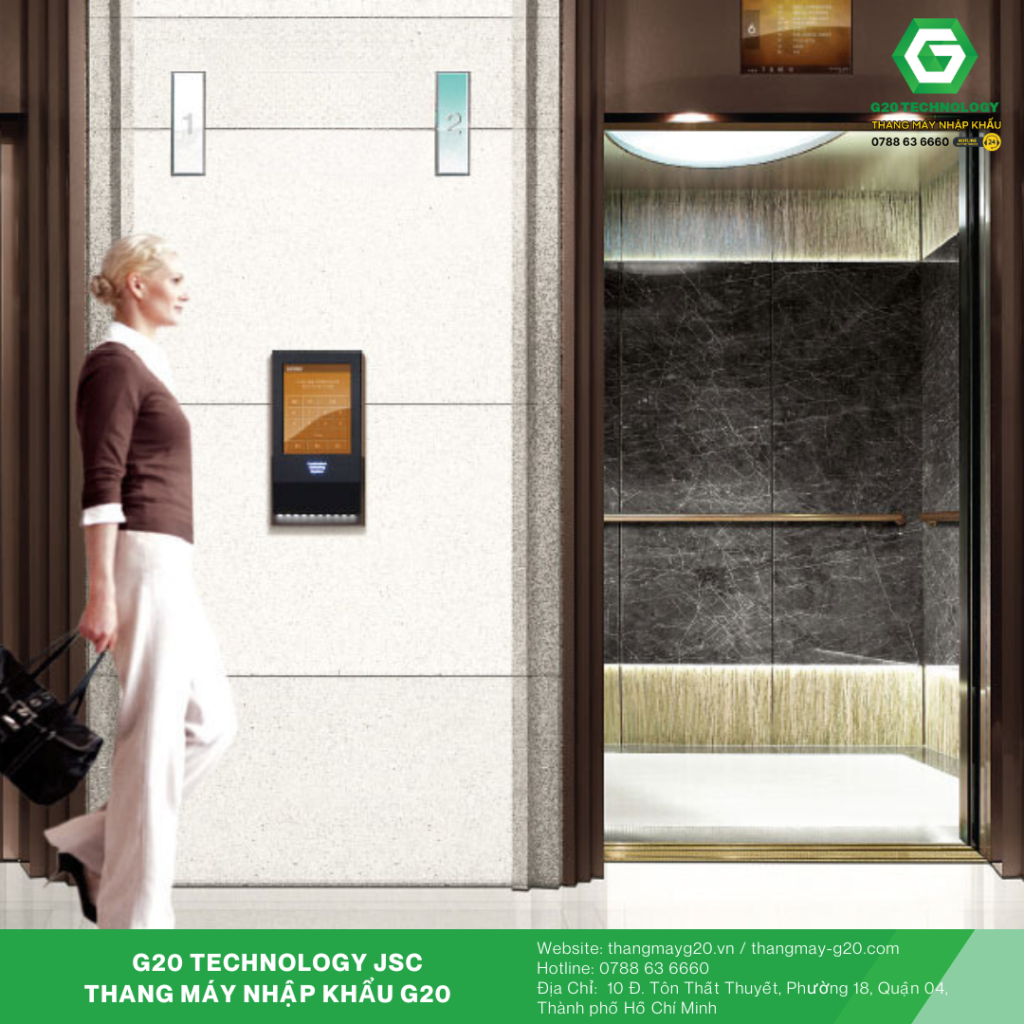 Thiết kế Thang máy gia đình Hyundai Đẹp từng Centimet