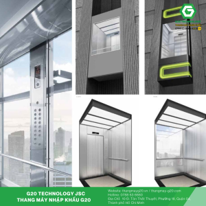 Thang máy kính quan sát HYundai cho biệt thự cao cấp