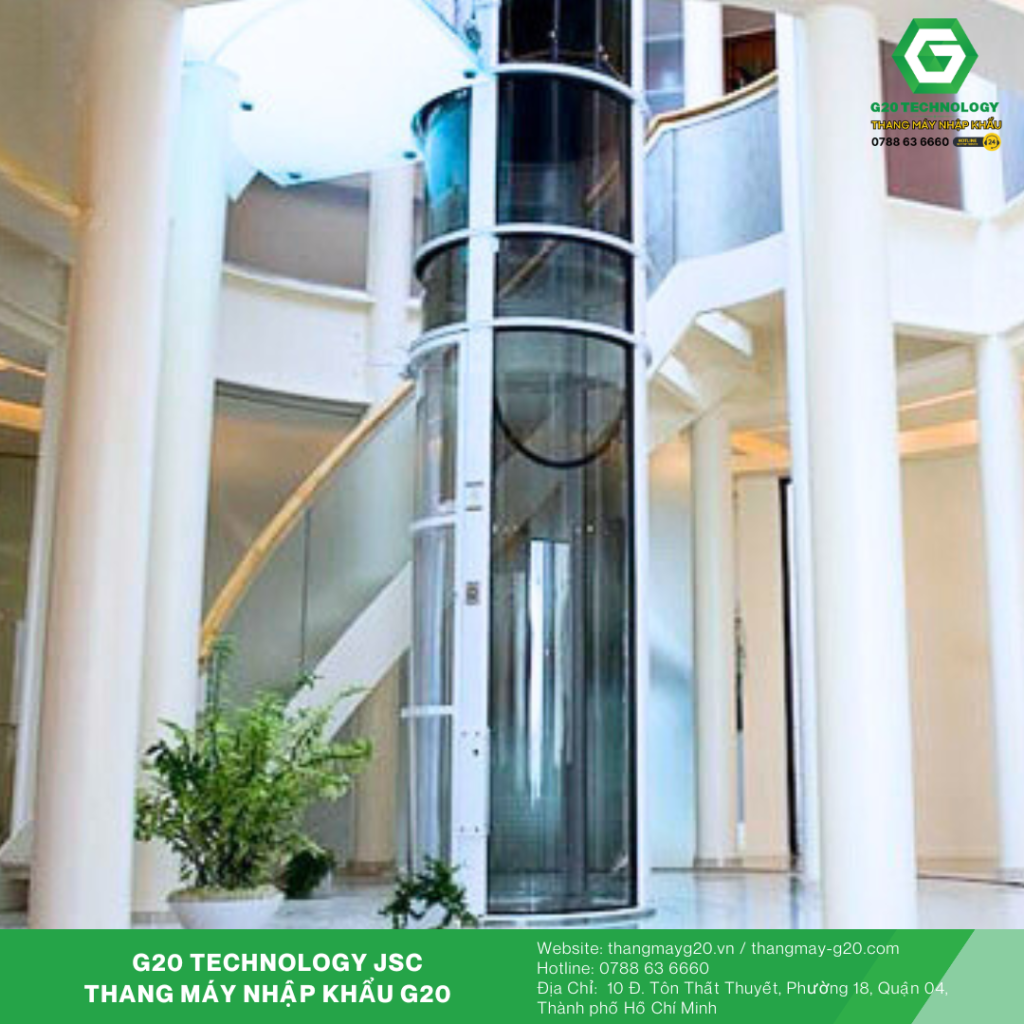 Đơn vị lắp đặt thang máy tròn thuỷ lực uy tín tại TpHCM