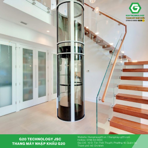 Tiện ích của thang máy tròn không hố pit