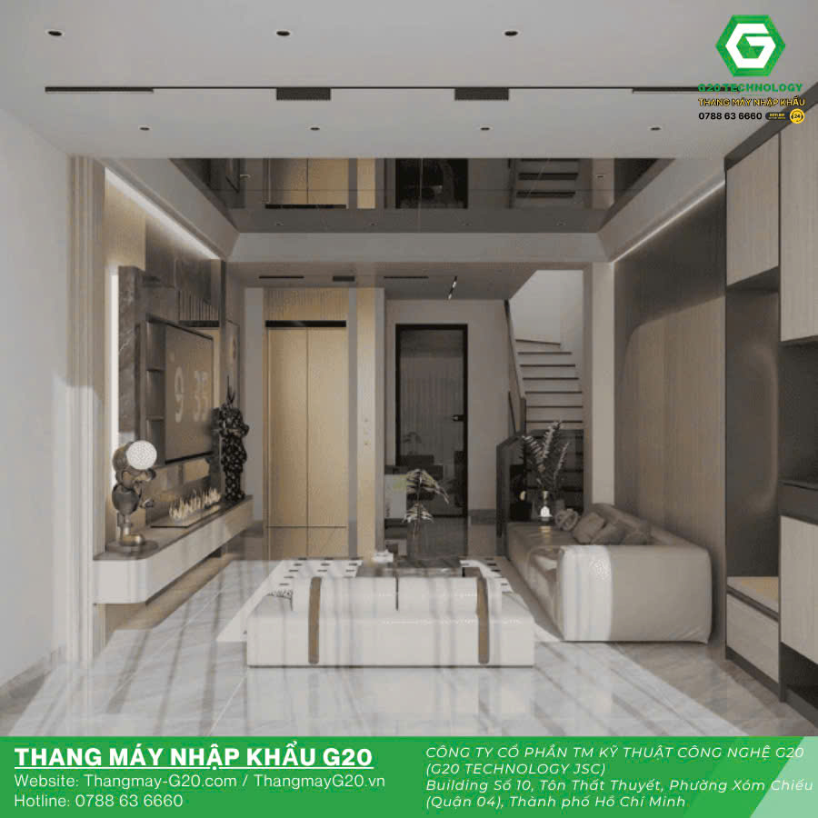 Công suất thang máy Otis tiết kiệm điện năng