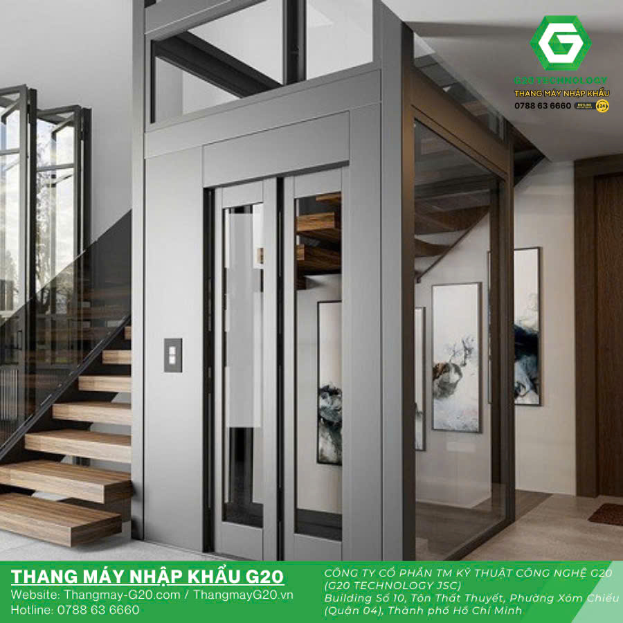 Thang máy JFI sang trọng