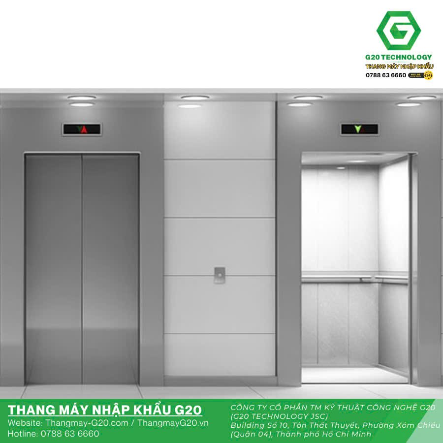 Kiểu thiết kế khung thang máy thông dụng