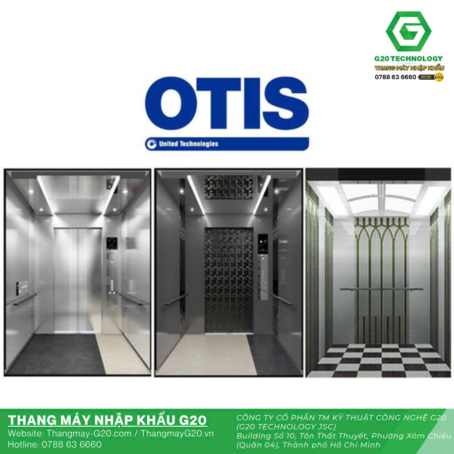 Công suất thang máy Otis gia đình