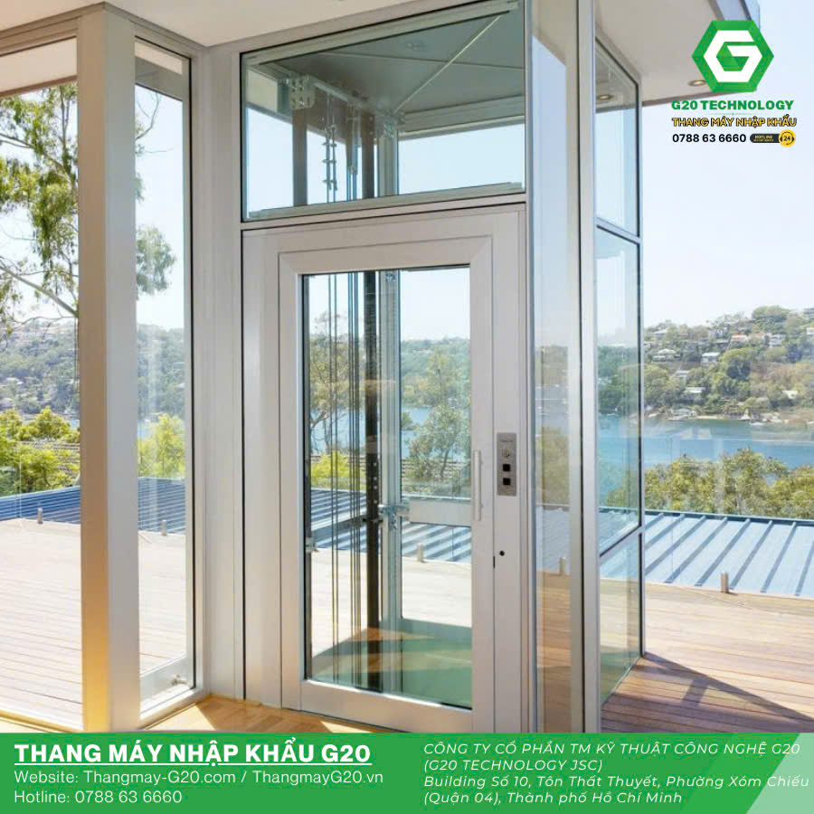 Ngắm trọn vẹn không gian với thang máy quan sát