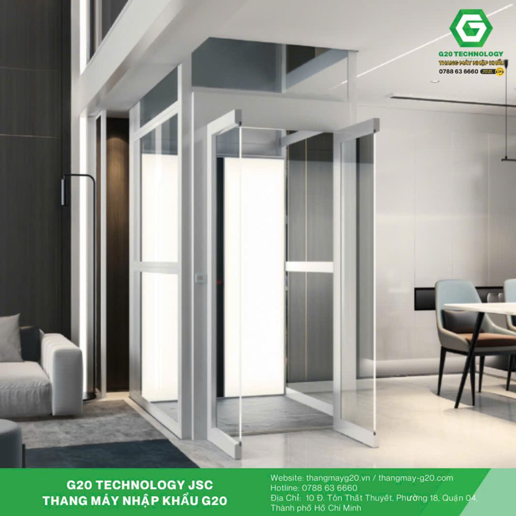Thang máy kính LG Tech